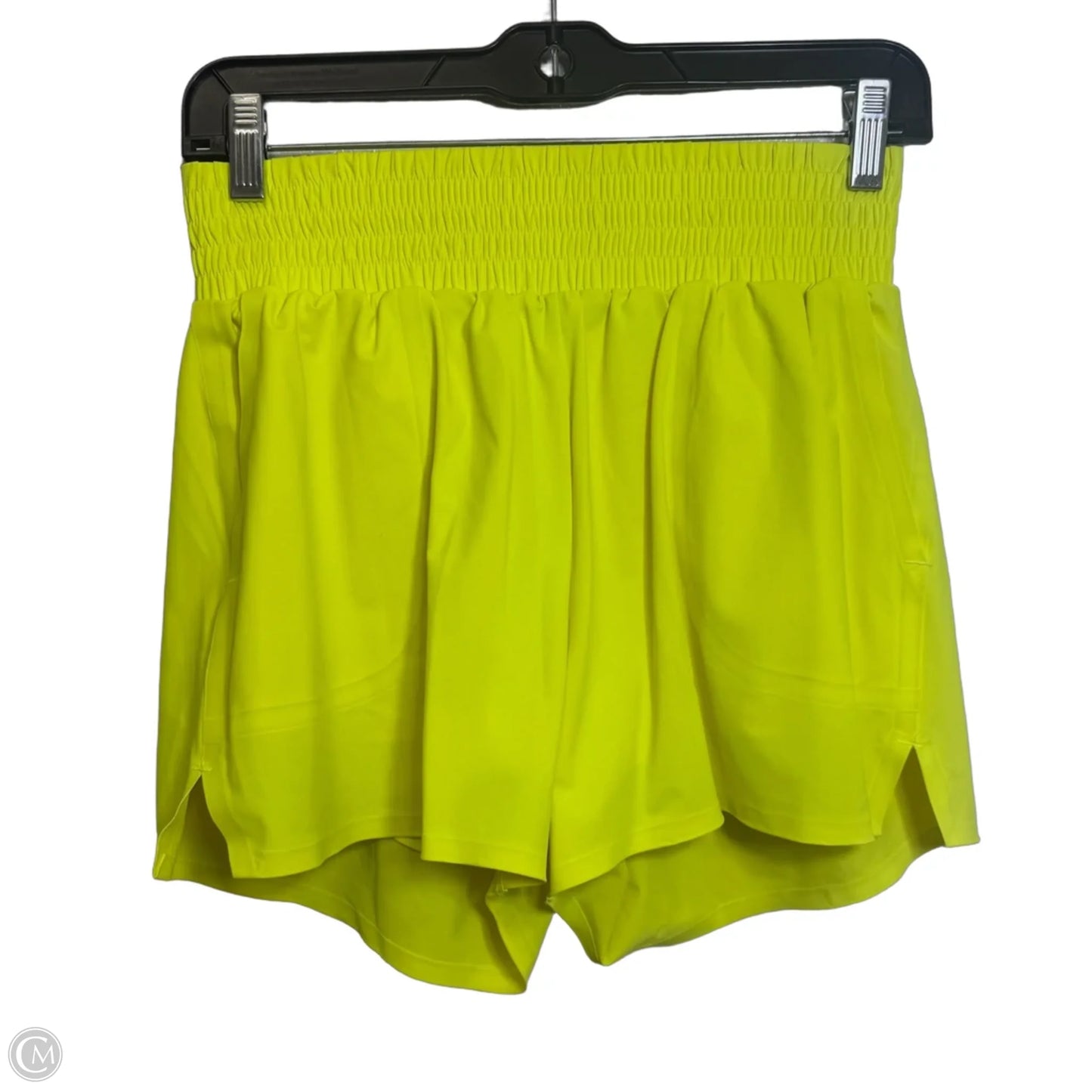 Athletic Shorts By Zyia In Yellow, Size: S
