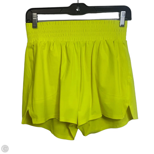 Athletic Shorts By Zyia In Yellow, Size: S