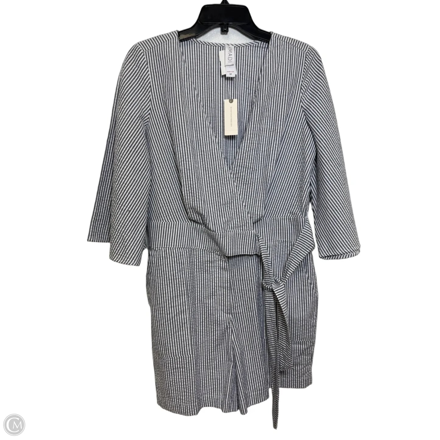Romper By Amadi In Striped Pattern, Size: M