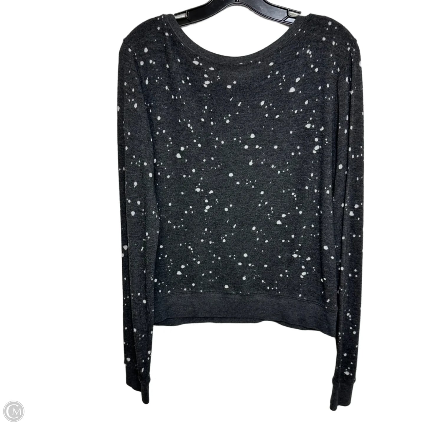 Top Long Sleeve By Spiritual Gangster In Gray, Size: S