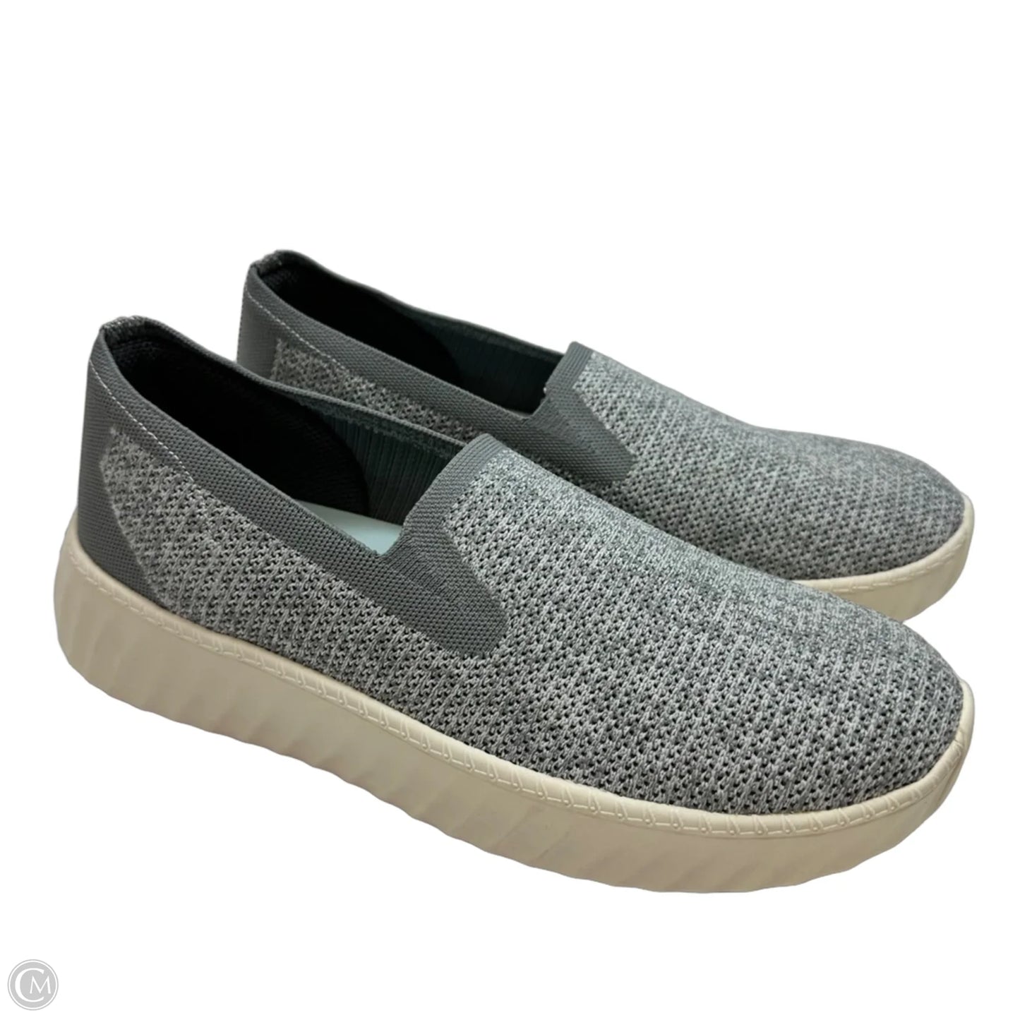 Shoes Sneakers By Bzees In Grey, Size: 8 wide