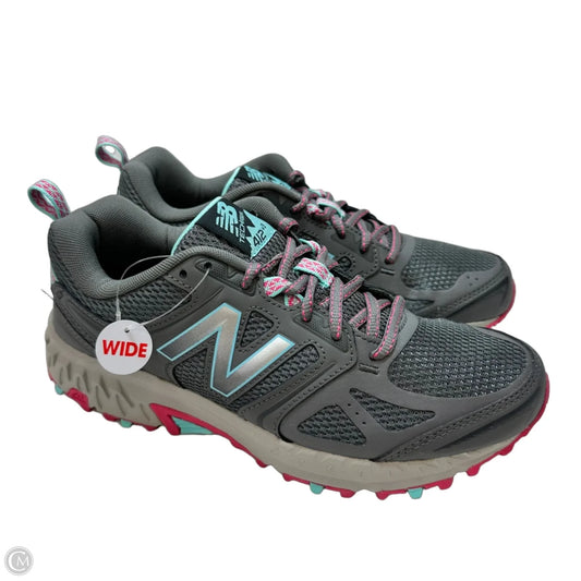 Shoes Athletic By New Balance In Grey, Size: 8 wide