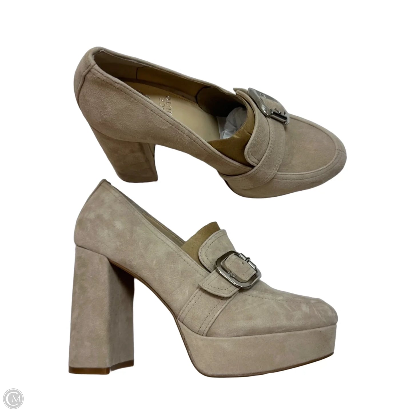 Shoes Heels Block By Vince Camuto In Beige, Size: 6