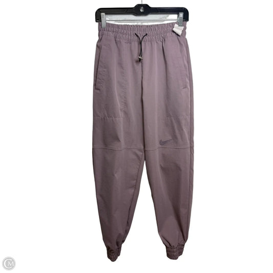 Athletic Pants By Nike In Purple, Size: S