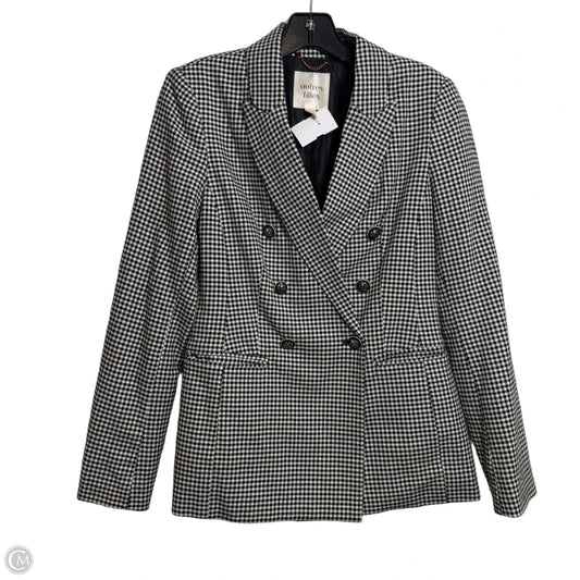 Blazer By Clothes Mentor In Plaid Pattern, Size: Sp