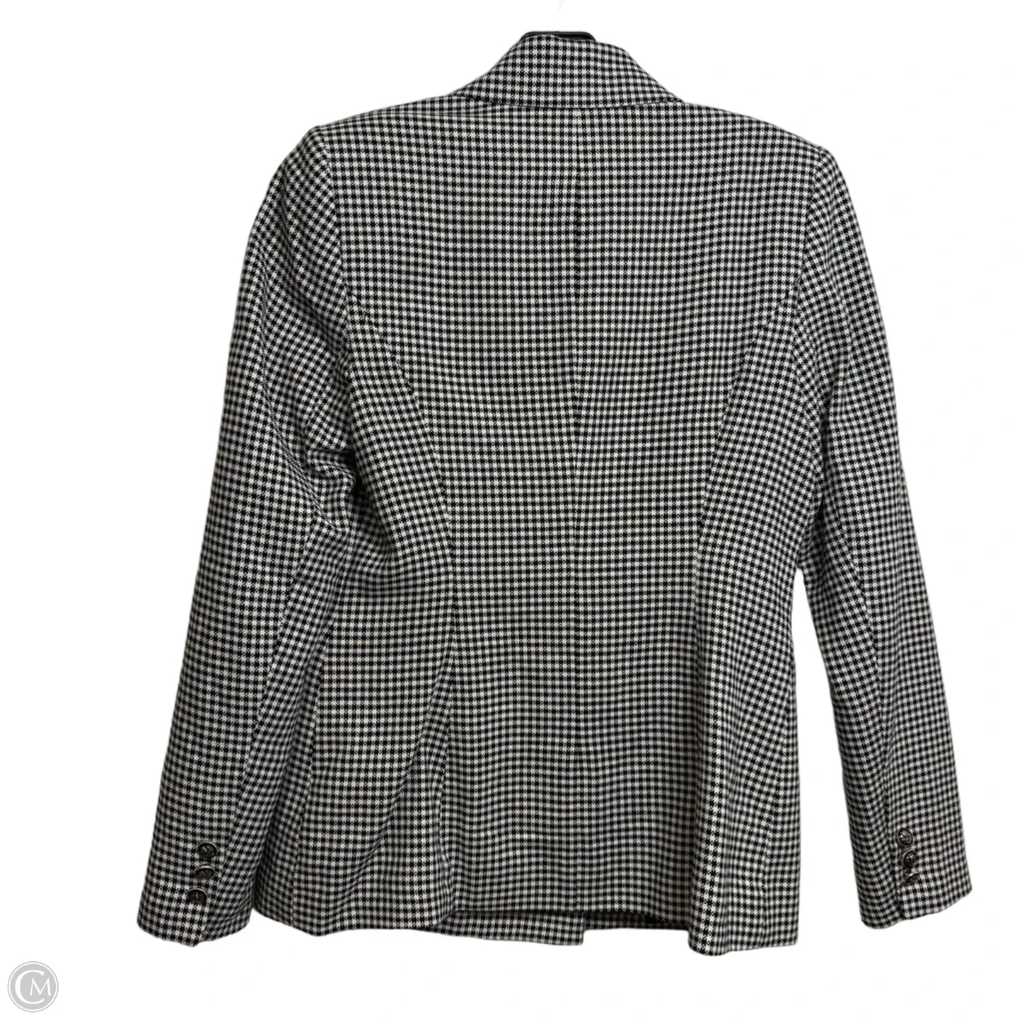 Blazer By Clothes Mentor In Plaid Pattern, Size: Sp