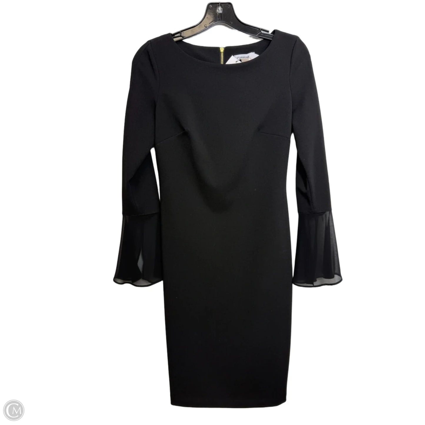 Dress Casual Short By Calvin Klein In Black, Size: 4