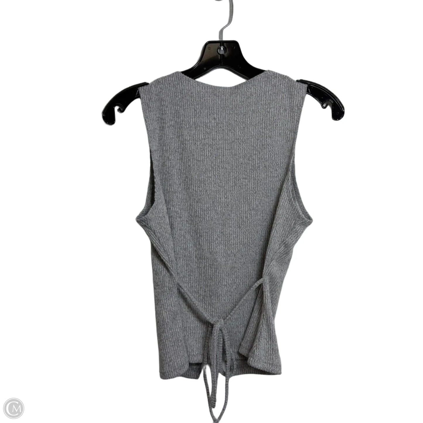 Tank Top By Clothes Mentor In Grey, Size: M