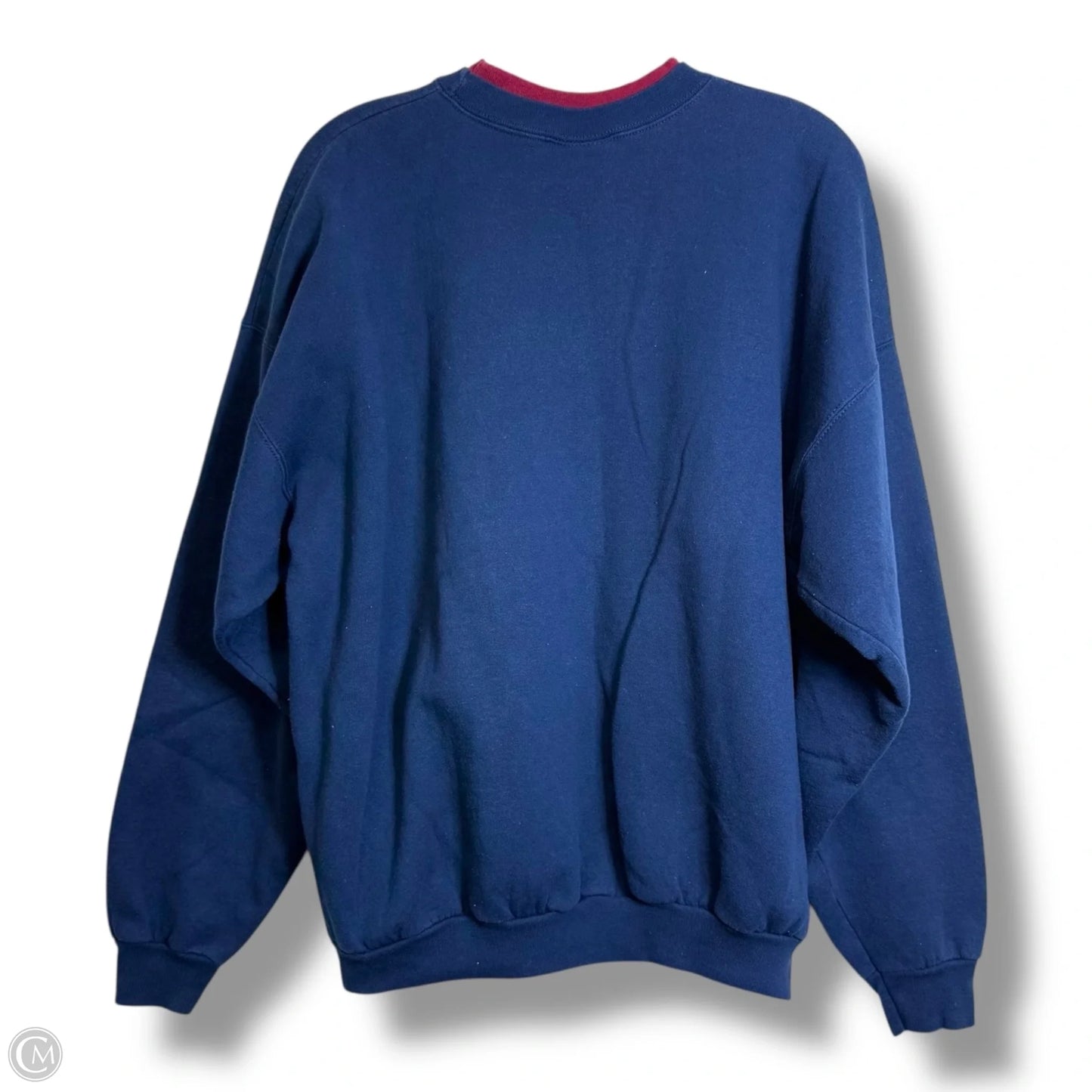 Sweatshirt Crewneck By Clothes Mentor In Navy, Size: Xl