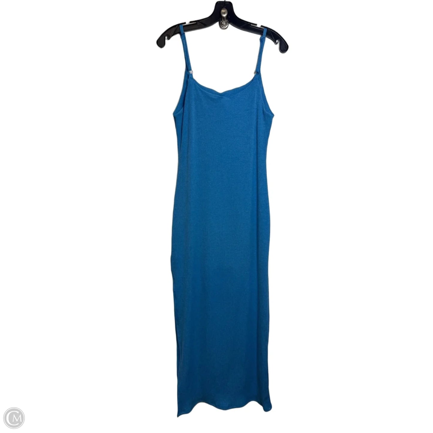 Dress Casual Maxi By Tyche In Blue, Size: L