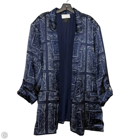 Blazer By Simply Vera In Paisley Print, Size: 4x