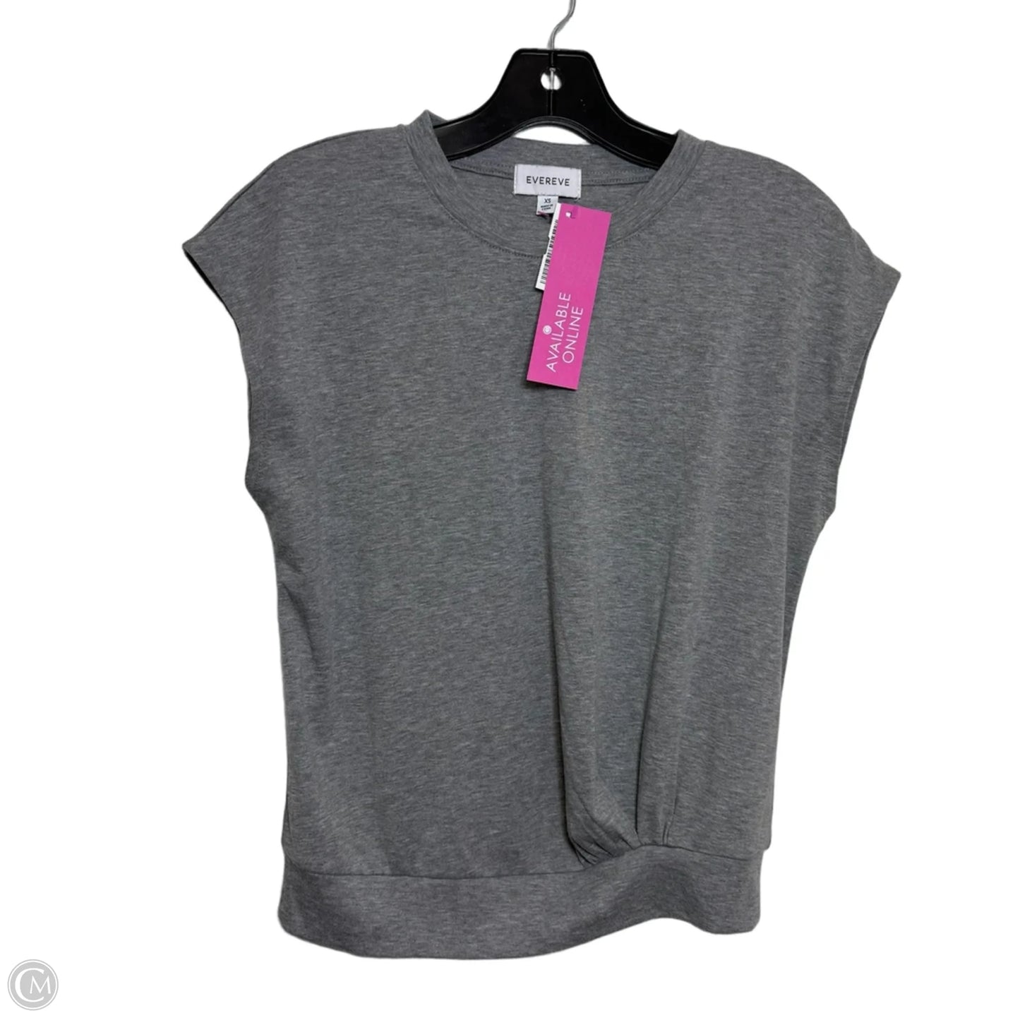 Top Sleeveless By Evereve In Grey, Size: Xs