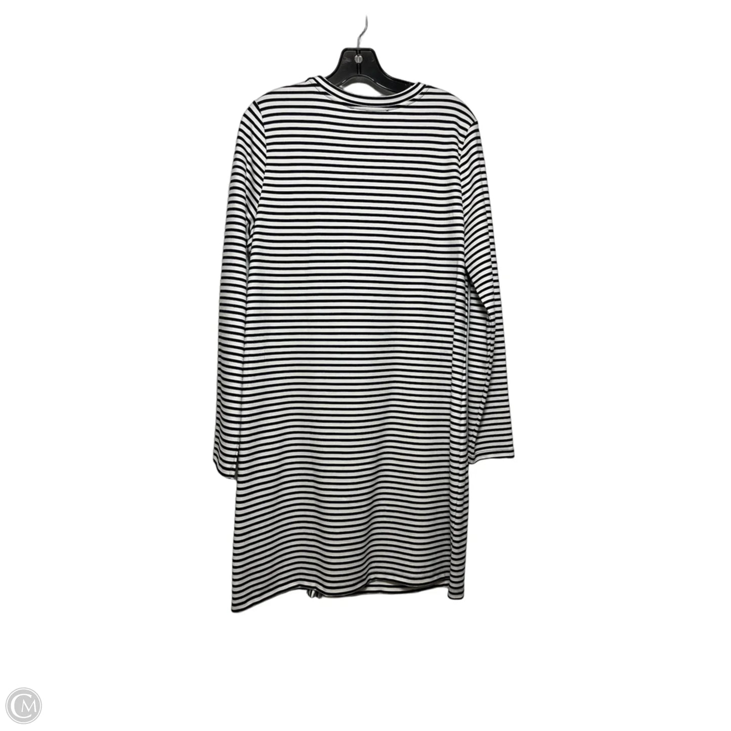 Dress Casual Short By Loft In Striped Pattern, Size: M