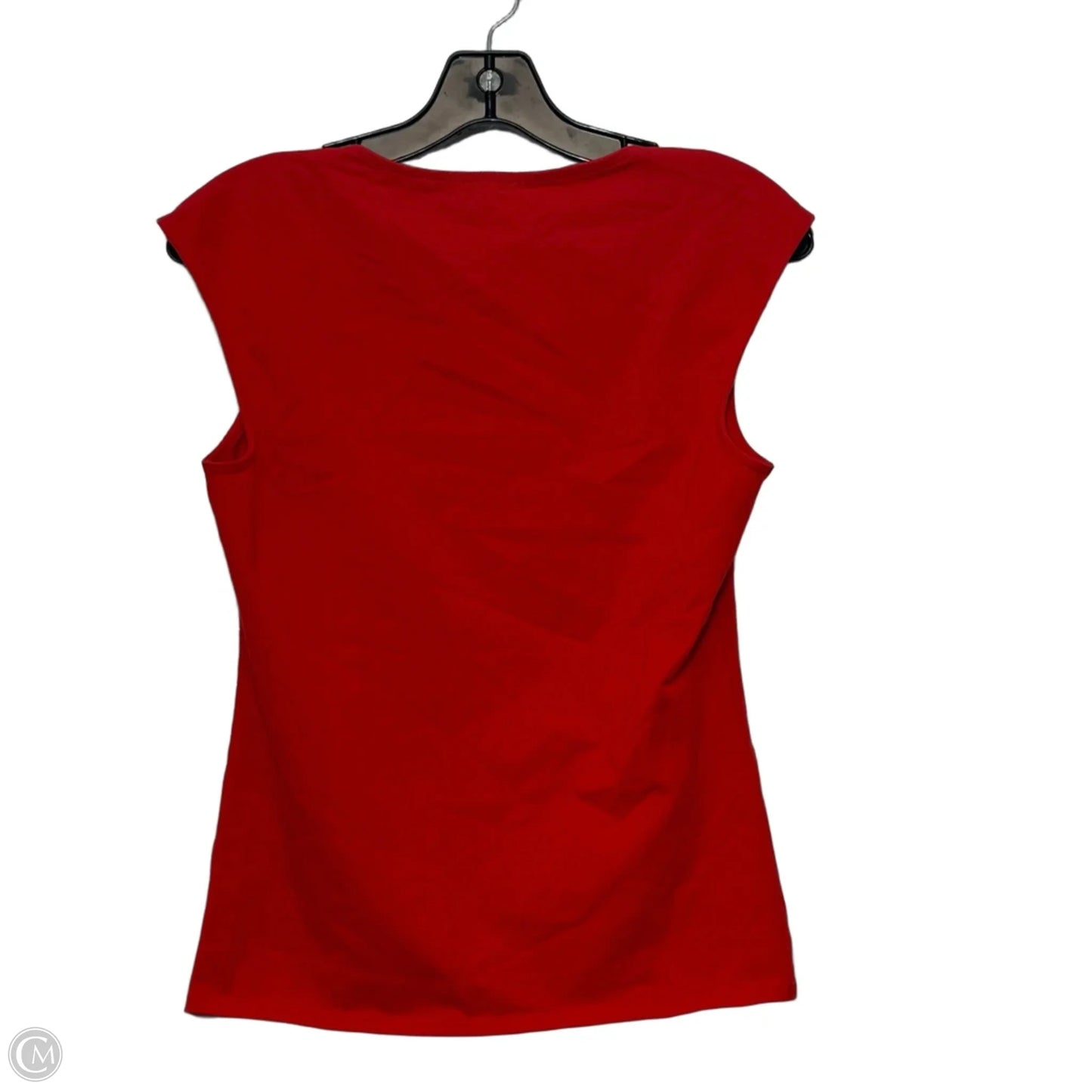 Top Sleeveless By J. Crew In Red, Size: M