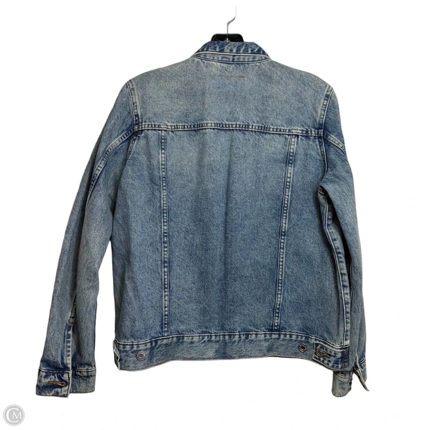 Jacket Denim By Clothes Mentor In Blue Denim, Size: 10