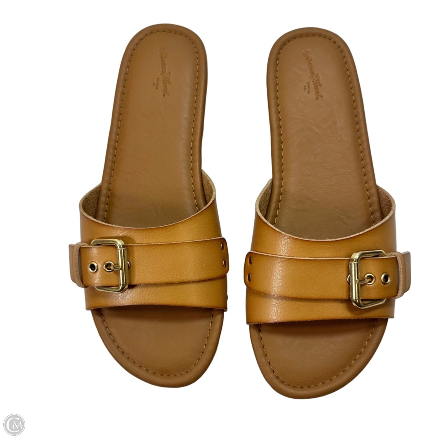 Sandals Flats By Universal Thread In Brown, Size: 9