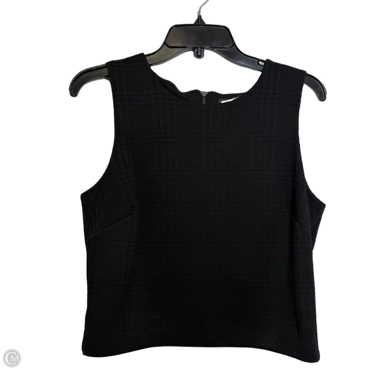 Top Sleeveless By Banana Republic In Black, Size: M