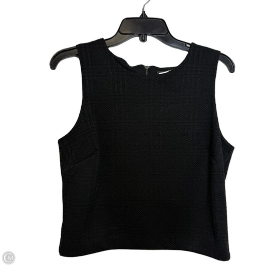 Top Sleeveless By Banana Republic In Black, Size: M