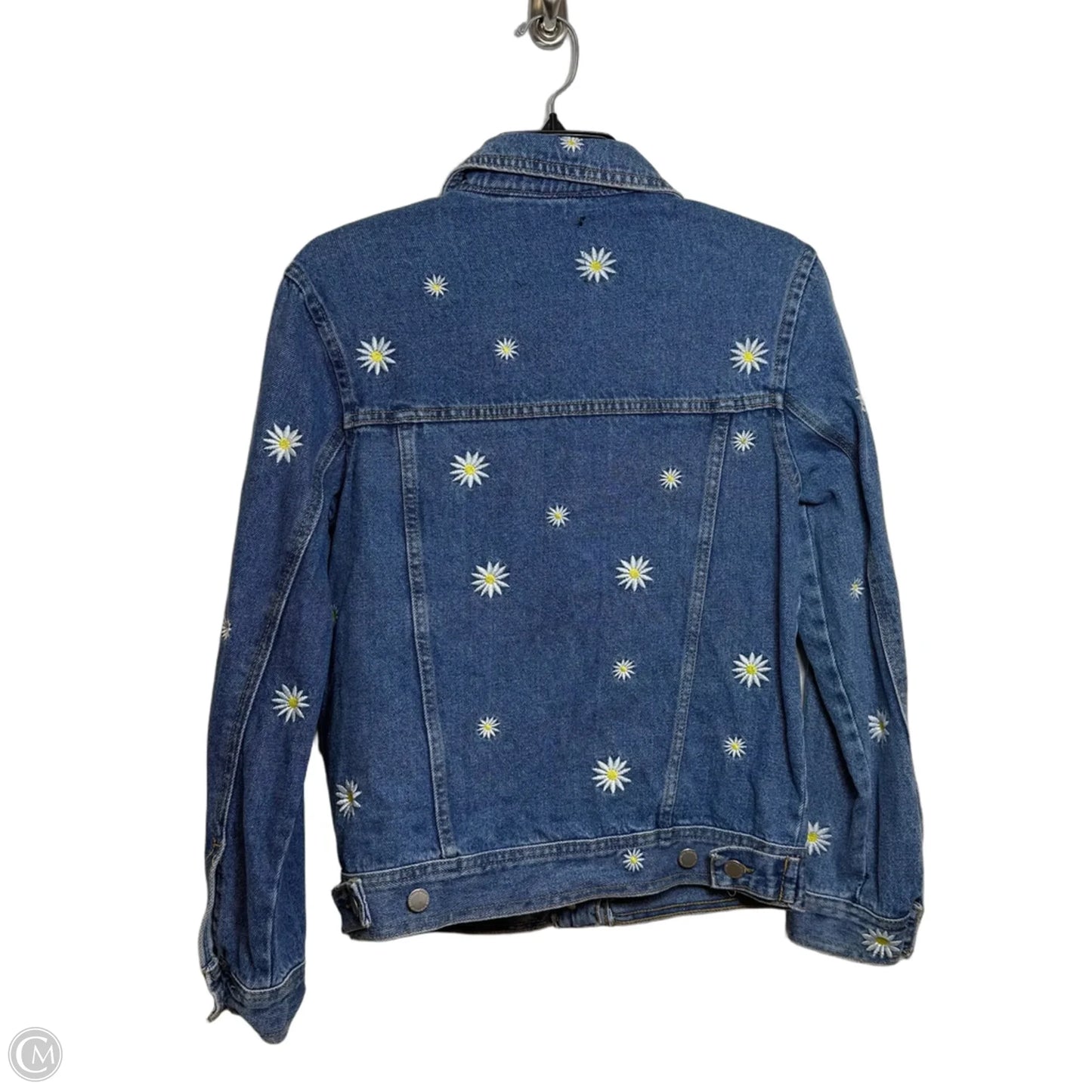 Daisy Jacket Denim By Bagatelle In Blue Denim, Size: S