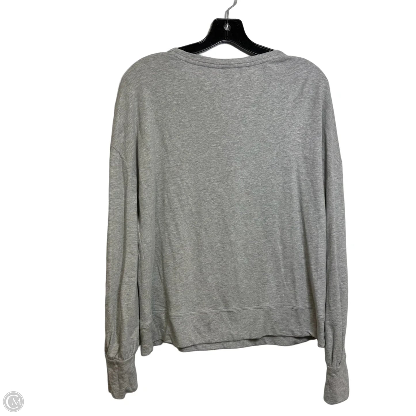 Top Long Sleeve Designer By Lilly Pulitzer In Grey, Size: M