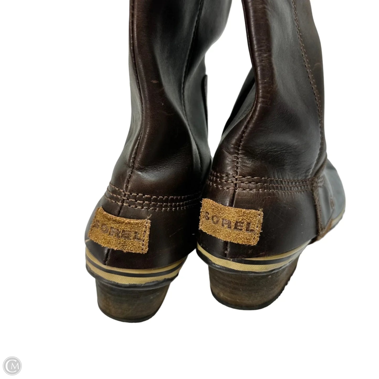 Boots Over-the-knee Flats By Sorel In Brown, Size: 8