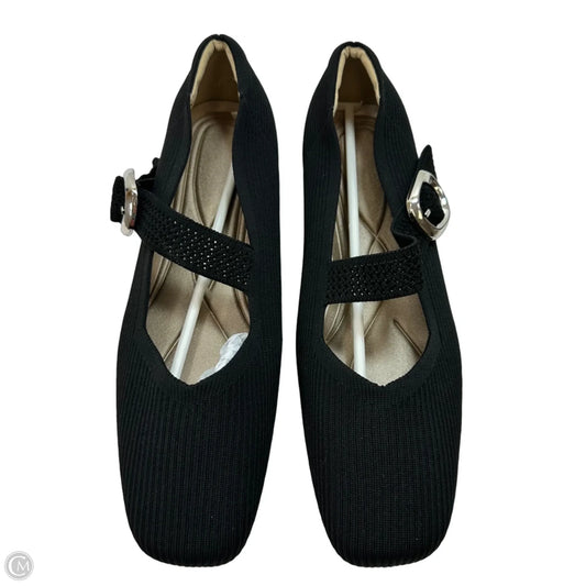 Shoes Flats By Clothes Mentor In Black, Size: 42/11