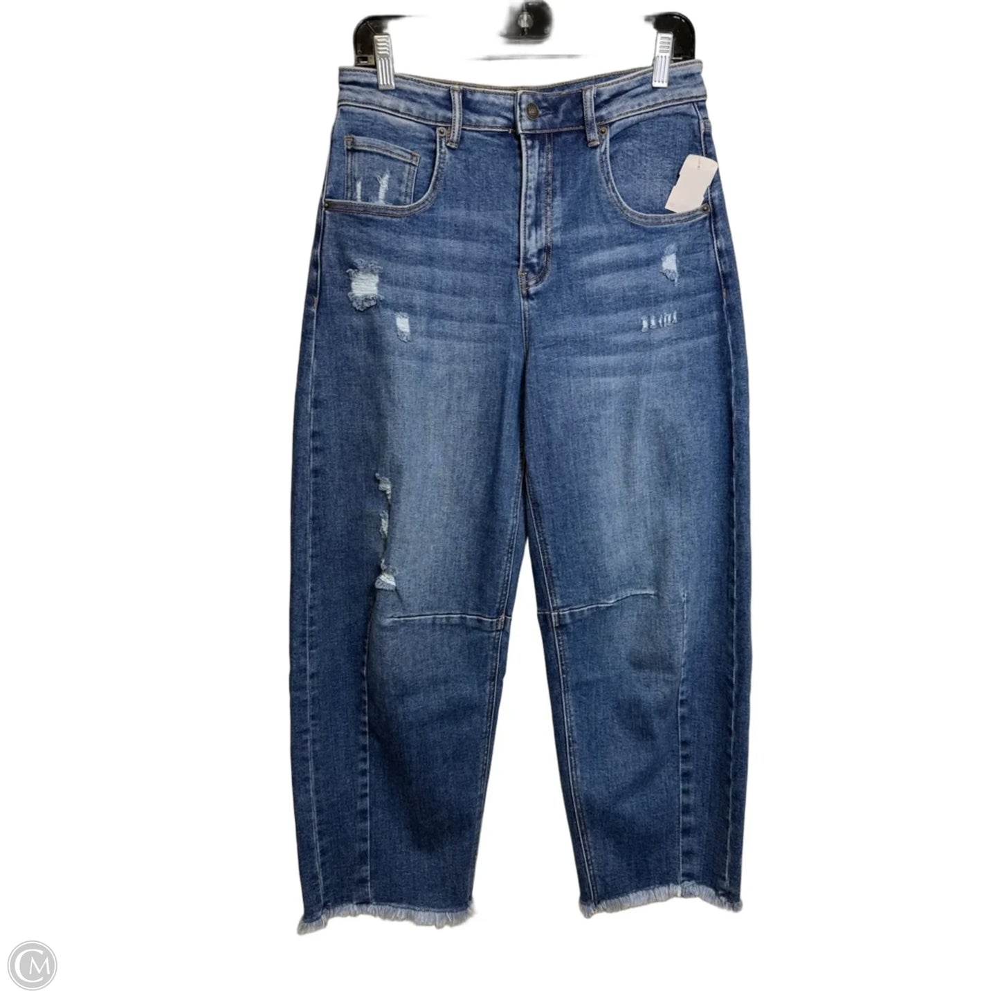 Jeans Wide Leg By Micas In Blue Denim, Size: 2