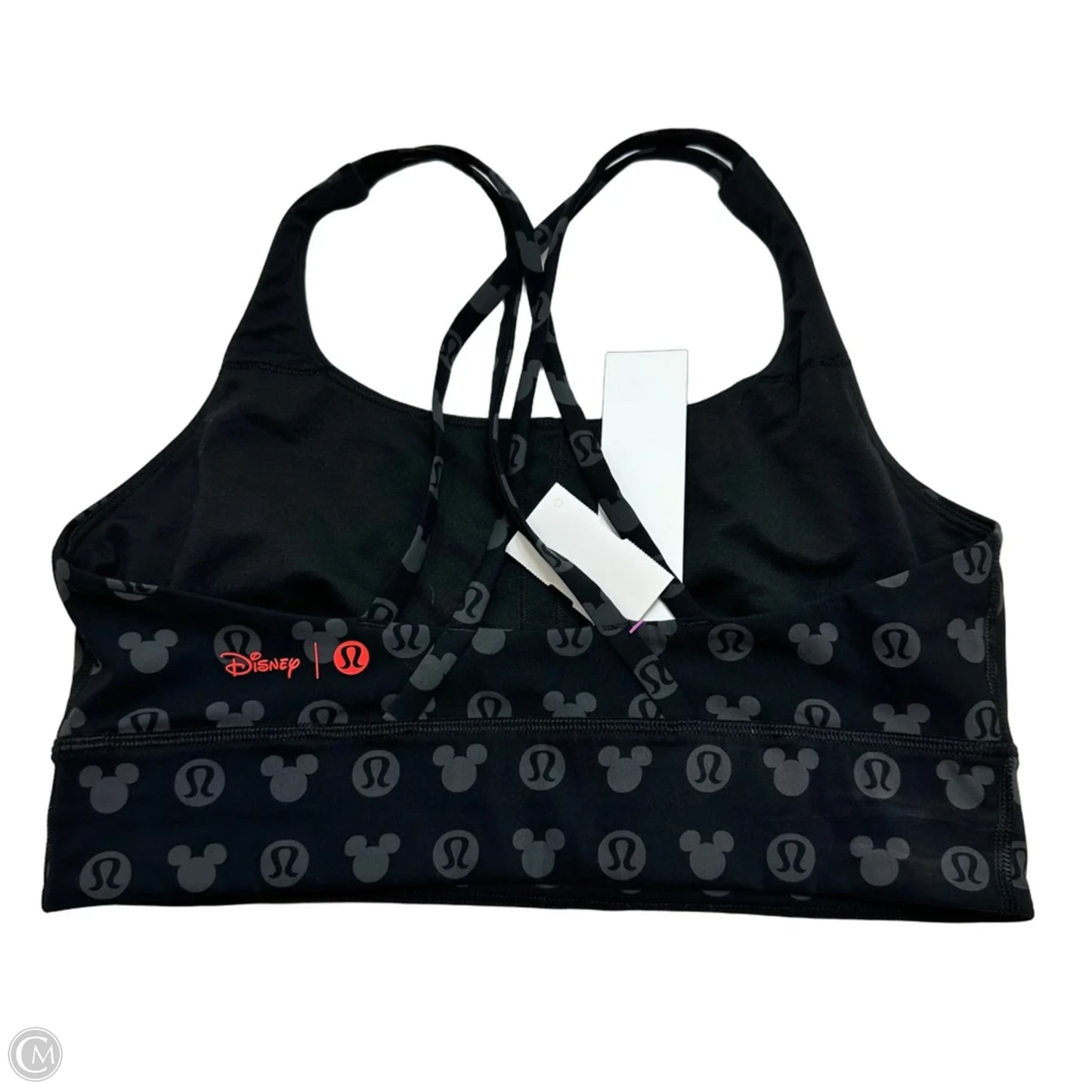 Disney Mickey Mouse Athletic Bra By Lululemon In Black, Size: 10