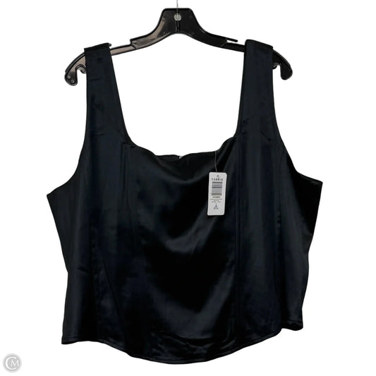 Tank Top By Torrid In Black, Size: 3x
