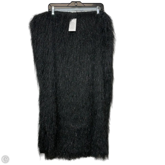 Skirt Maxi By Eloquii In Black, Size: 22