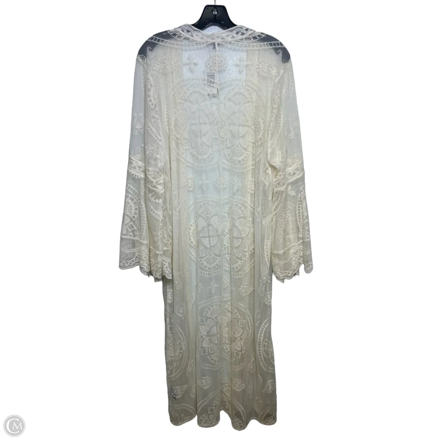 Kimono By Torrid In White, Size: 1x