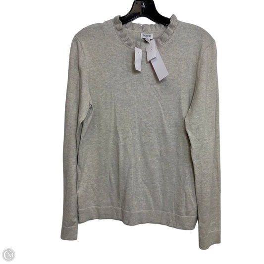 Top Long Sleeve By J. Crew In Beige, Size: M