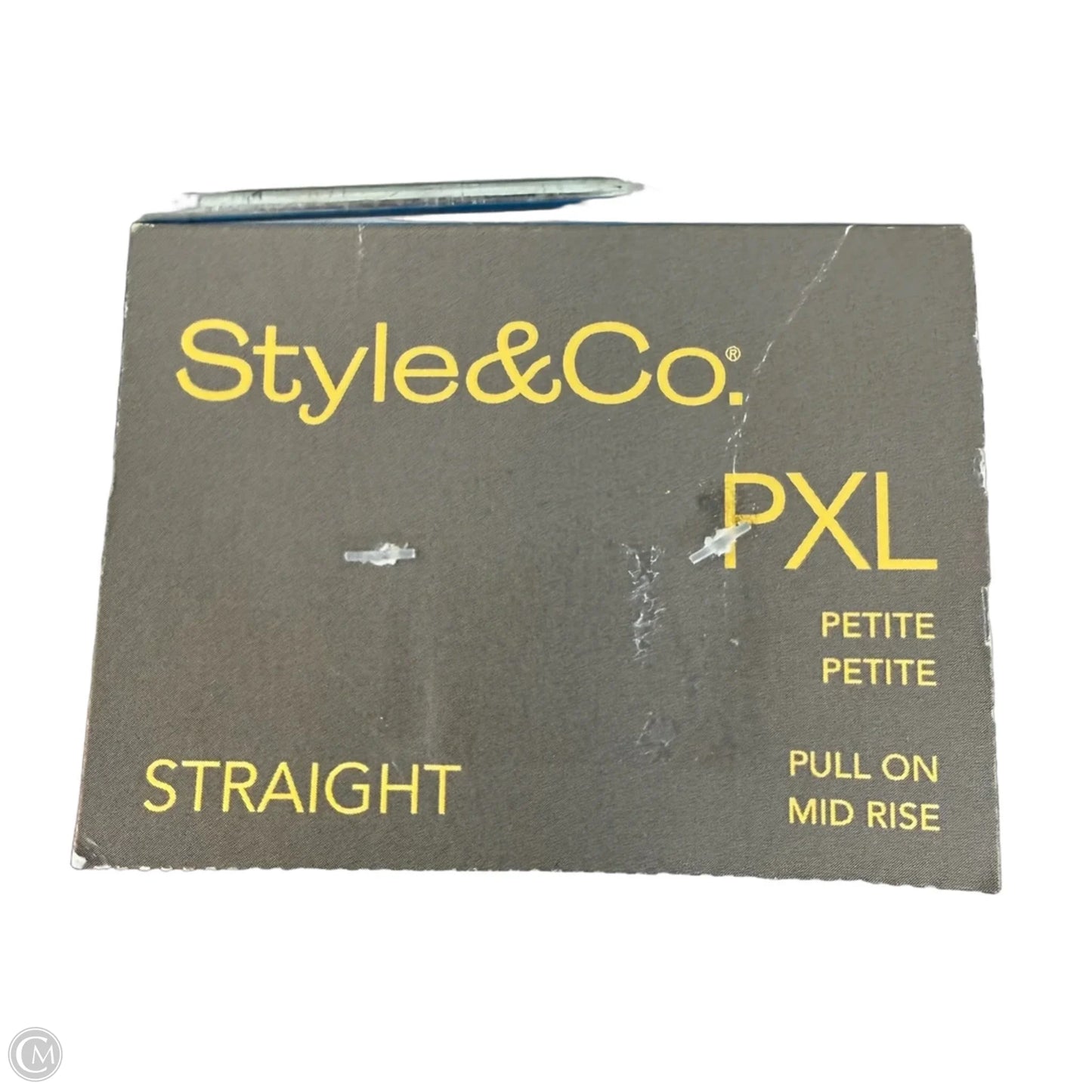 Pants Lounge By Style And Company In Striped Pattern, Size: Xl P