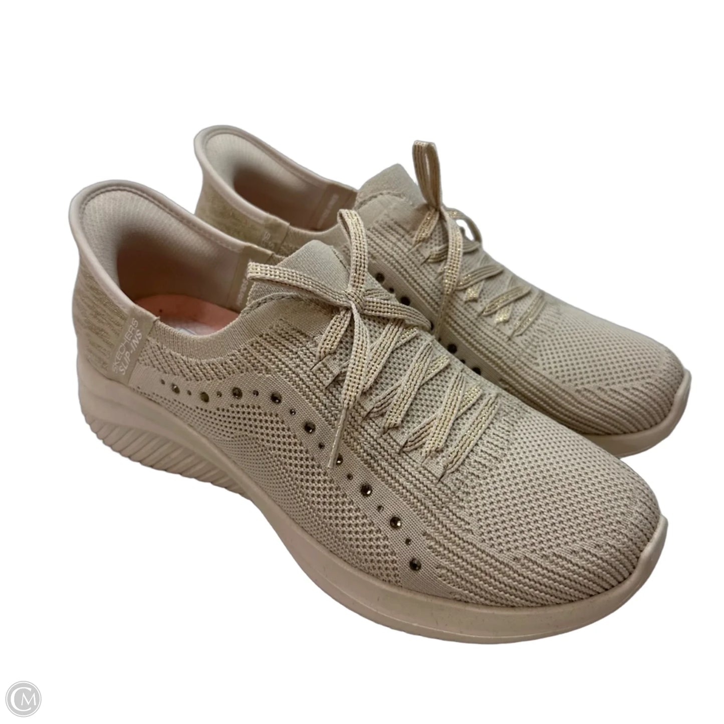 Shoes Athletic By Skechers In Beige, Size: 7