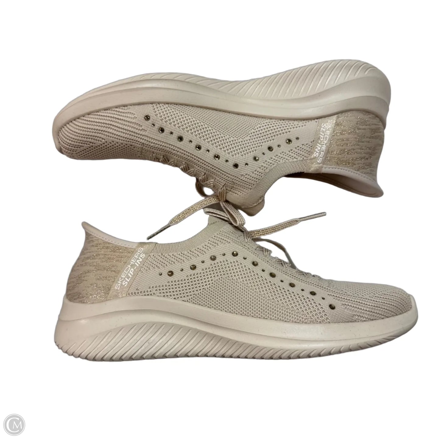 Shoes Athletic By Skechers In Beige, Size: 7