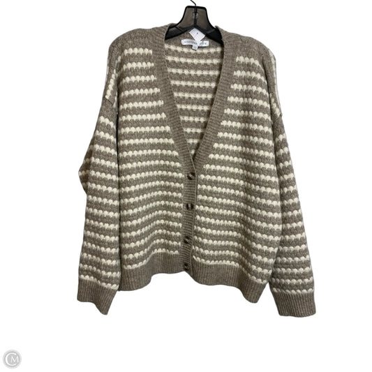 Sweater By Altard State In Brown & Cream, Size: Xl
