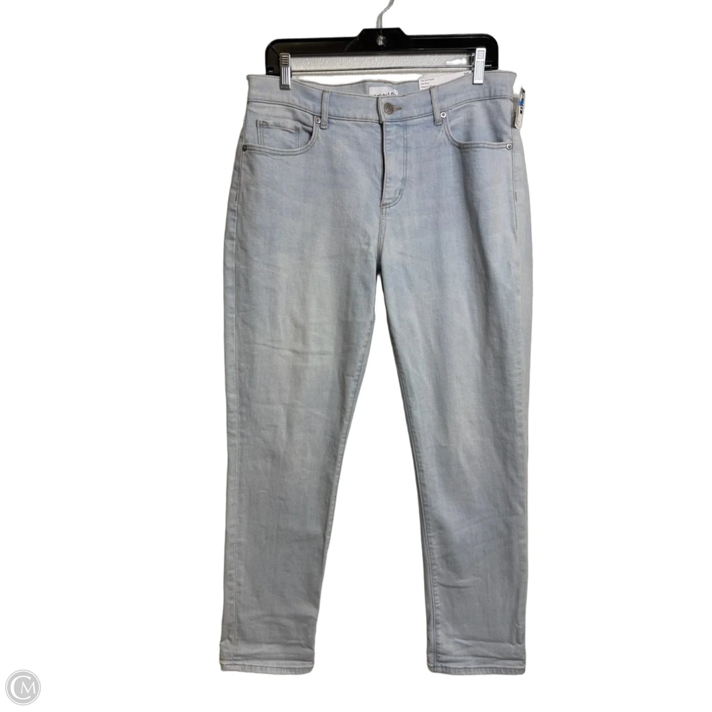 Jeans Straight By Loft In Blue Denim, Size: 8