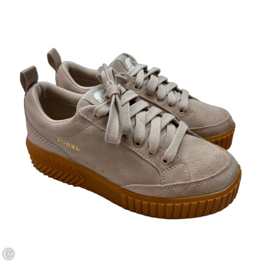 Shoes Athletic By Sorel In Taupe, Size: 6.5