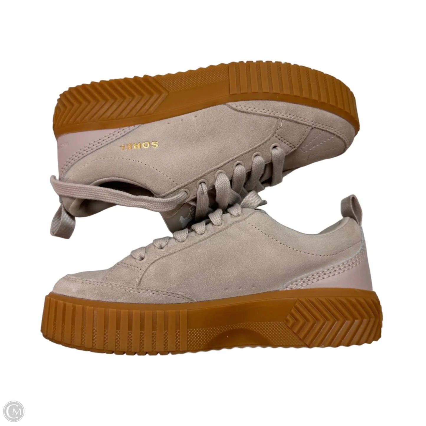 Shoes Athletic By Sorel In Taupe, Size: 6.5