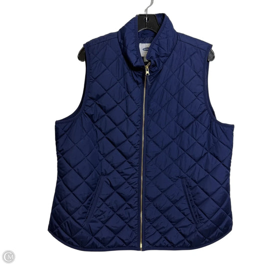 Vest Puffer & Quilted By Old Navy In Navy, Size: Xl