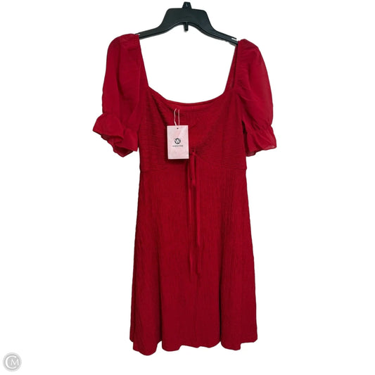 Dress Casual Short By Wenrine In Red, Size: S