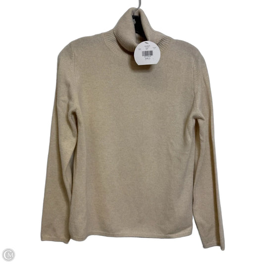 Sweater Cashmere By Valerie Stevens In Beige, Size: S