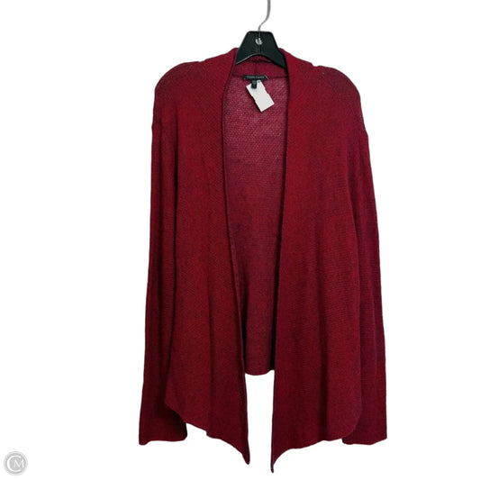 Cardigan By Eileen Fisher In Red, Size: L