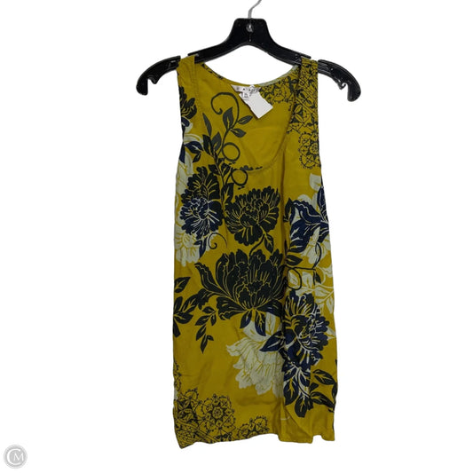 Top Sleeveless By Cabi In Yellow, Size: Xl