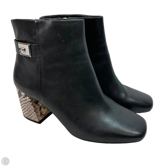 Boots Ankle Heels By Vince Camuto In Black, Size: 7
