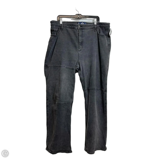 Jeans Boot Cut By Hollister In Black, Size: 18