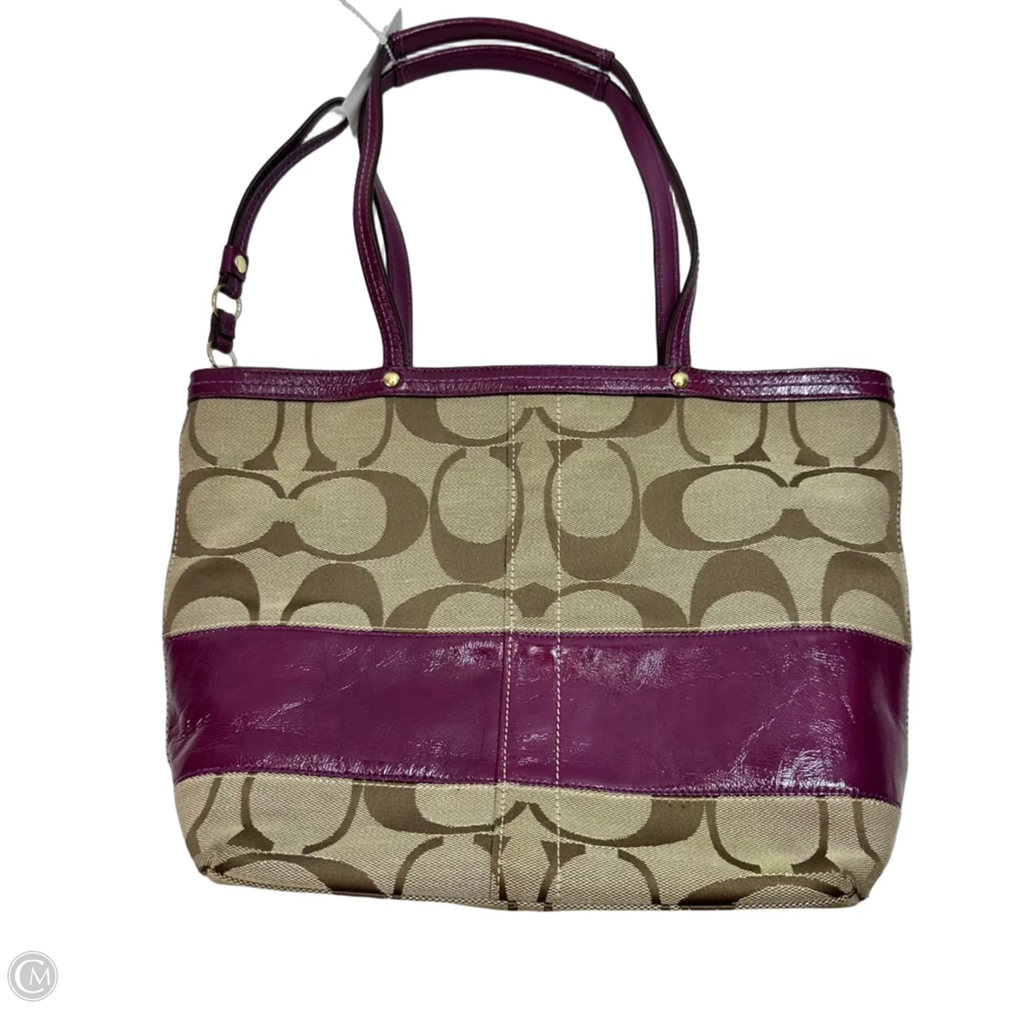Handbag Designer By Coach, Size: Small