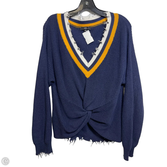 Sweater By Fate In Navy, Size: M