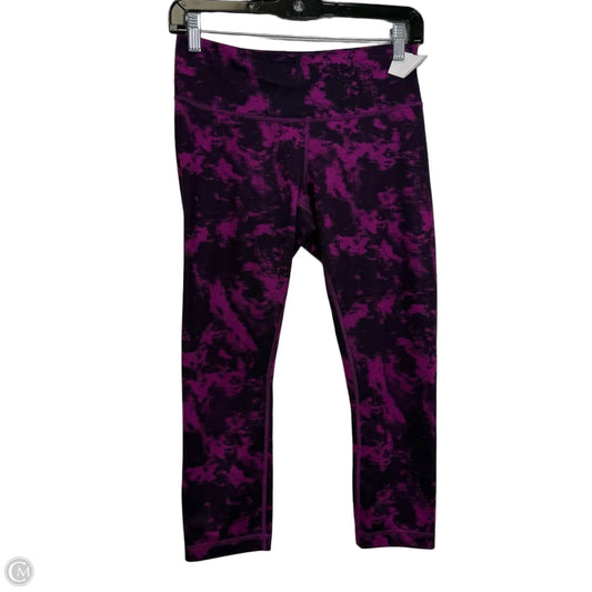 Athletic Leggings By Lululemon In Purple, Size: 6