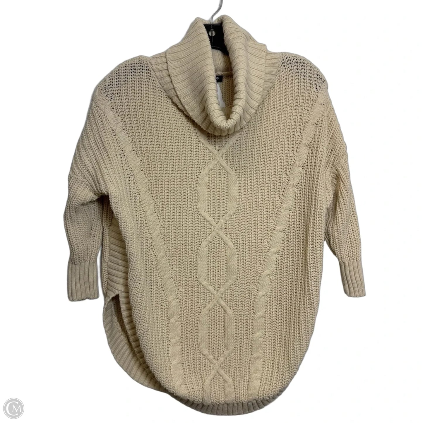 Sweater By Express In Cream, Size: M